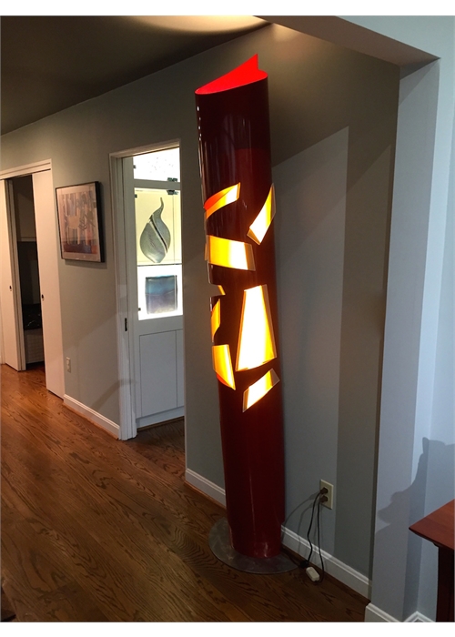 "Burrito Floor Lamp" (alternate view) 2