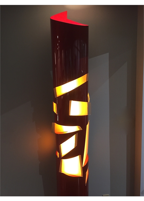 "Burrito Floor Lamp" (detail) A