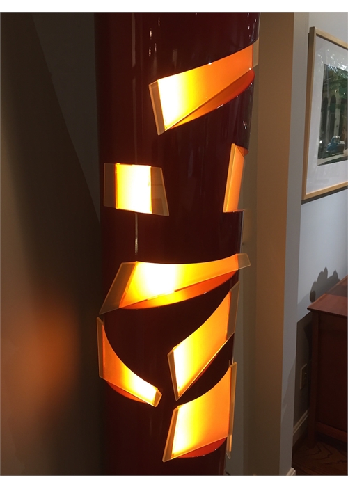 "Burrito Floor Lamp" (detail) B