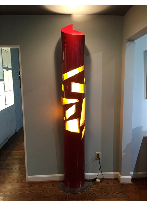 "Burrito Floor Lamp"