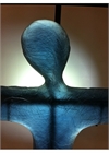 “Blue Crucifix” (detail) B